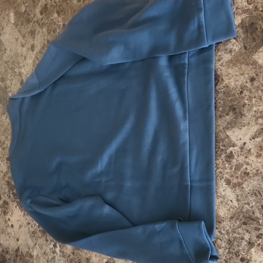 NWT Blue Adidas Sweater - Picture 4 of 4